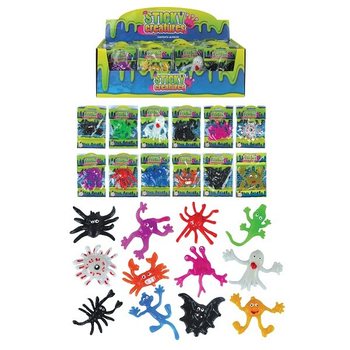 VELIKE LEPLJIVE STRAŠNE FIGURE U DISPLAYU (48 kom.)