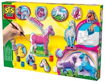SES Izlivanje od gipsa i bojenje - Fantastični konji (1 kom.)