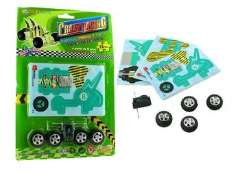 3D foam puzzle karting sa motorom (24 kom)