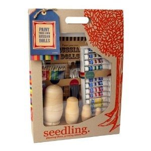 Seedling Kreativni set - Oboji svoje ruske babuške