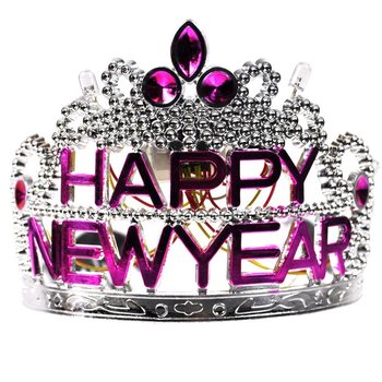 Kruna HAPPY NEW YEAR sa osvetljenjem (10 kom.)