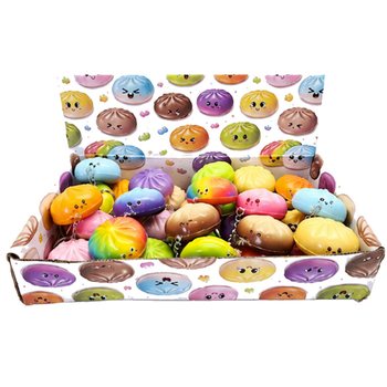 RAGE - SQUISHY DUMPLINGS PRIVESCI ZA KLJUČEVE - MIX BOJA - U DISPLAYU (24 kom.)