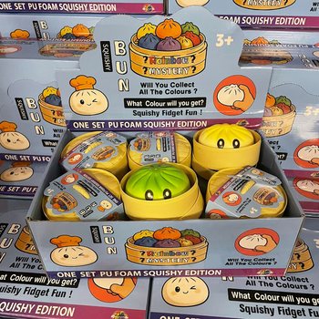 RAGE - Squishy Bun Dumplings VELIKI - ONE SET PU FOAM SQUISHY EDITION (12 kom.)