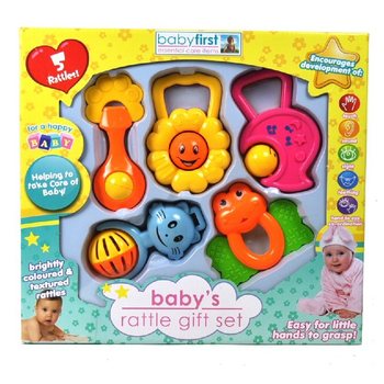 5-delni poklon set zvečki za bebe