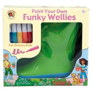 FUNKY WELLIES - OBOJI SVOJE GUMENE ČIZME - ZELENE / VELIČINA: 26