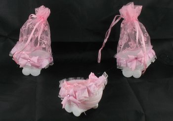 DEKORATIVNA DEČIJA KOLICA - BEBI ROZE (20 kom.)
