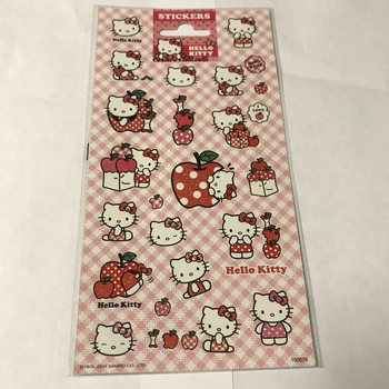 NALEPNICE: HELLO KITTY, Dim. 20 x 10 cm (10 kom.)