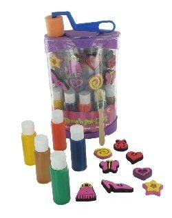 Set pečata i boja za devojčice - Model 2