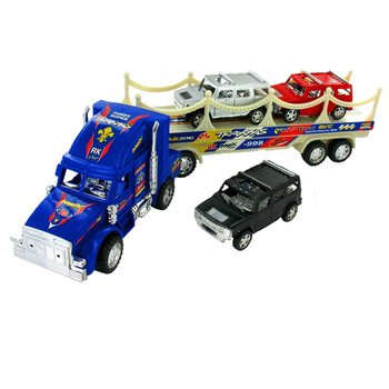 VELIKI AMERIČKI KAMION SA 3 AUTOMOBILA