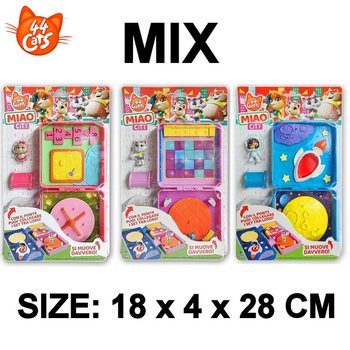 44CATS MIAO CITY NA BLISTERU - 18x4x28 CM - MIX MODELA (40 kom.)