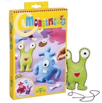 MONSTRIES 2 - NAPRAVI DVOSTRANA ČUDOVIŠTA OD FILCA (6 kom.)
