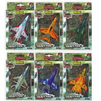 Metalni Die-Cast F16 Avioni (6 kom.)
