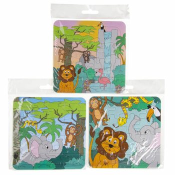 Mix Jungle Puzle (14x14cm) - Ekonomično pakovanje 50 komada