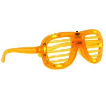 SHUTTER SHADES NAOČARE SA OSVETLJENJEM - BOJA: ŽUTA (12 kom.)