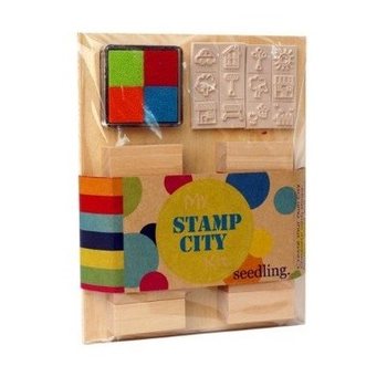 SEEDLING - MOJ SOPSTVENI SET PEČATA GRAD (Kreativni Drveni Set B2B)