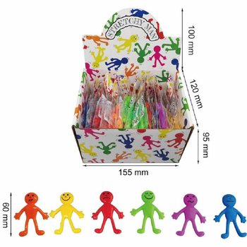 &Scaron;ARENE RASTEGLJIVE SMILEY FIGURICE - U DISPLAYU (36 kom.)