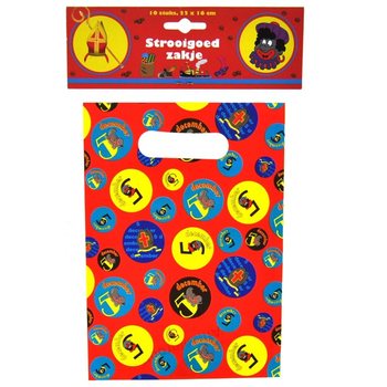 10 Vrećica za poklone Sinterklaas / Sveti Nikola 22 x 16 cm (6 kom.)