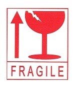 FRAGILE Nalepnica / Lomljivo (45 listova)