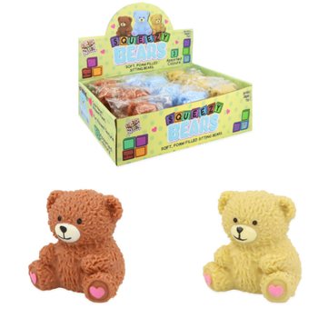 SQUUZY MEDVEDIĆ SQUISHY - RAZNE BOJE - U DISPLAYU (12 kom.)