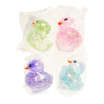 GUMENA PATKA SQUEEZE DUCK - MIX BOJA - U DISPLEJU (12 kom.)