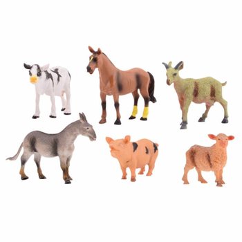ANIMAL WORLD - SET IGRAČAKA SA 6 FIGURICA ŽIVOTINJA SA FARME (1 kom.)