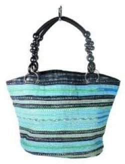 B-FAIR Torba Beads Crno/Svetloplava (1 kom)