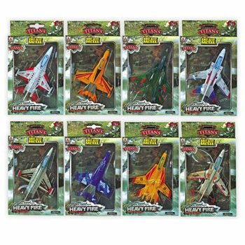 Metalni Die-Cast F16 Avioni (6 kom.)