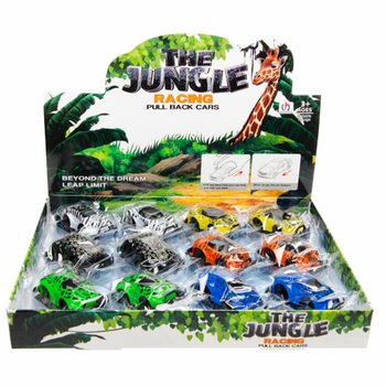 PULL BACK JUNGLE AUTOMOBILI U DISPLAYU (12 komada)