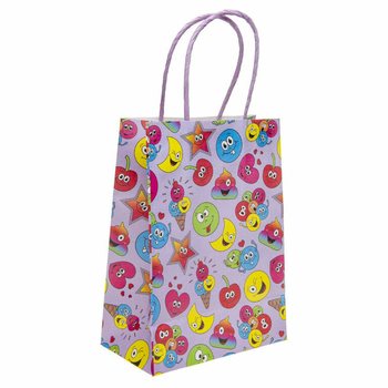Papirne Poklon Kese Smiley - 16x9x22 cm (12 komada)