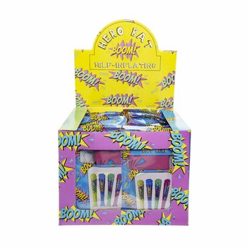 Samonaduvavajuća palica - Superheroj BOOM! - 49x13cm - Display (48 kom)