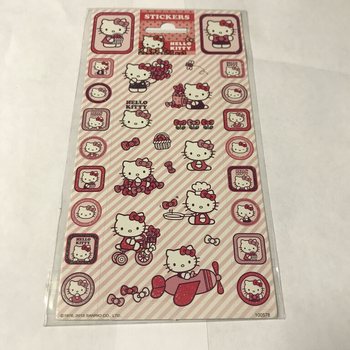 NALEPNICE HELLO KITTY - 20 x 10 cm (10 kom.)