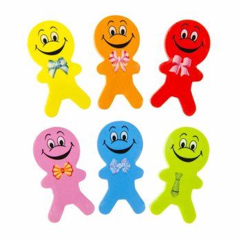 Veseli Smiley gumice za brisanje 2-delne (36 setova)