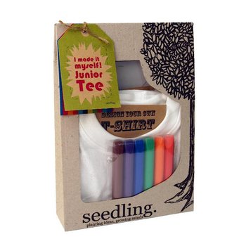 SEEDLING KREATIVNI SET - NAPRAVI SVOJU JUNIOR MAJICU 1-2 GODINE (2 kom.)