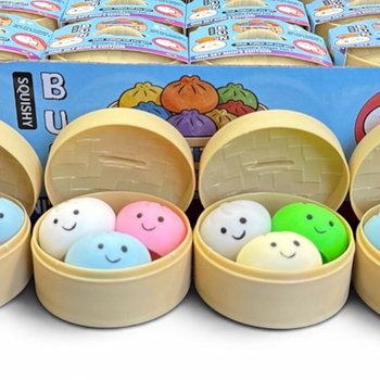 RAGE - Squishy MINI&rsquo;S EDITION Mini Knedle Dumplings MALE (5.3 x 5.3 x 4.1 cm) Viral 2026 Fidget Toy (24 kom.)