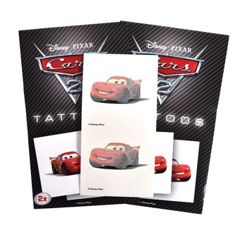 DISNEY CARS 2 TETOVAŽE NALEPNICE (50 kom.)