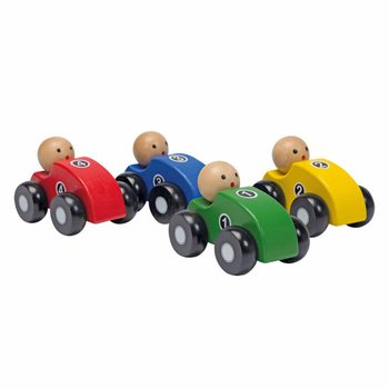 JOUECO Drveni Automobili - U Displeju (8 Komada)