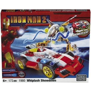 MEGA BLOKS Iron Man 2 Whiplash Showdown Set za igru - 1980