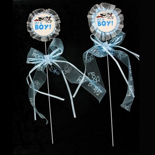 Ukrasi za torte rođenje - It's a Boy (12 kom)