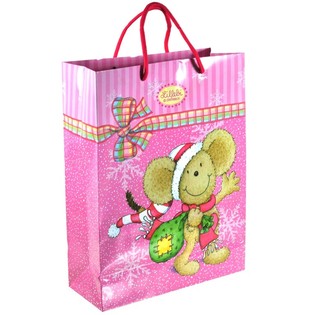 BOŽIĆNE KESE ZA PAKOVANJE 10 x 25.5 x 33.5 CM (6 kom.)