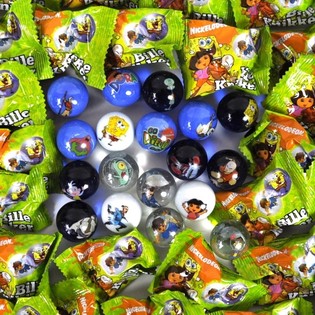 LICENCIRANI KLIKERI - NICKELODEON DORA, SUNĐER BOB (96 kom.)