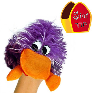 PLI&Scaron;ANA RUČNA LUTKA / CRAZY BIRD (12 kom.)