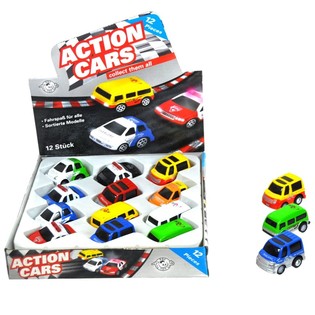 METALNI AUTIĆI SA FRIKCIONIM POGONOM DIE CAST U DISPLAYU (12 kom.)