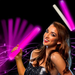 LED penasti &scaron;tapić ROZE - Party &scaron;tapić - 24 kom