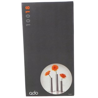 QDO - Vaze od nerđajućeg čelika za 1 cvet, set od 3 (1 set)