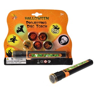 Halloween projekciona baterijska lampa na kartici (sa 6 nastavaka)