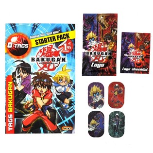 BAKUGAN - Starter set 8 tagova (100 kom.)