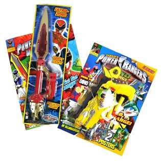 ***SUPER POVOLJNO*** POWER RANGERS PAKET IZNENAĐENJA, UKLJUČUJE IGRAČKU! (12 kom.)