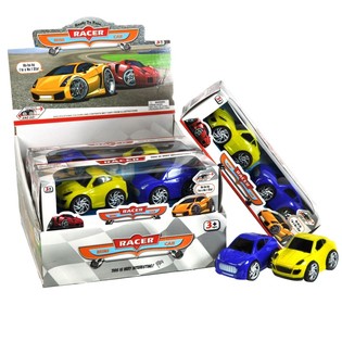 Set od 2 Automobila na Trenje u Displayu (6 kom.)