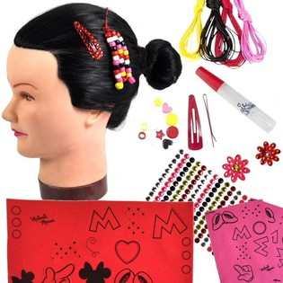 DISNEY MINNIE MOUSE DODACI ZA KOSU (12 kom.)