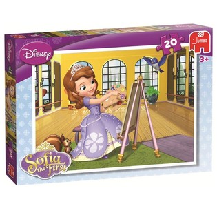 Jumbo Disney Puzzle Sofija Prva Slikanje 20 Delova (6 kom.)